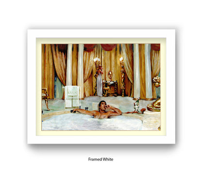 Scarface - Bath - Michael Kozlov Art Print