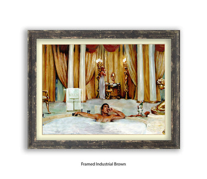 Scarface - Bath - Michael Kozlov Art Print