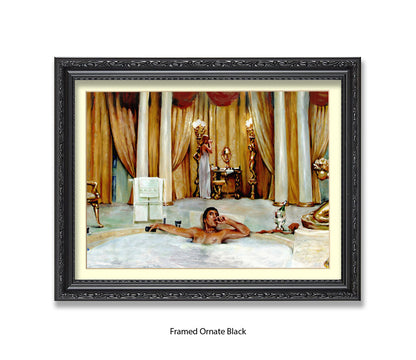 Scarface - Bath - Michael Kozlov Art Print