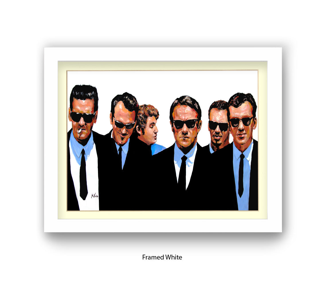 Reservoir Dogs - All Crew - Michael Kozlov Art Print