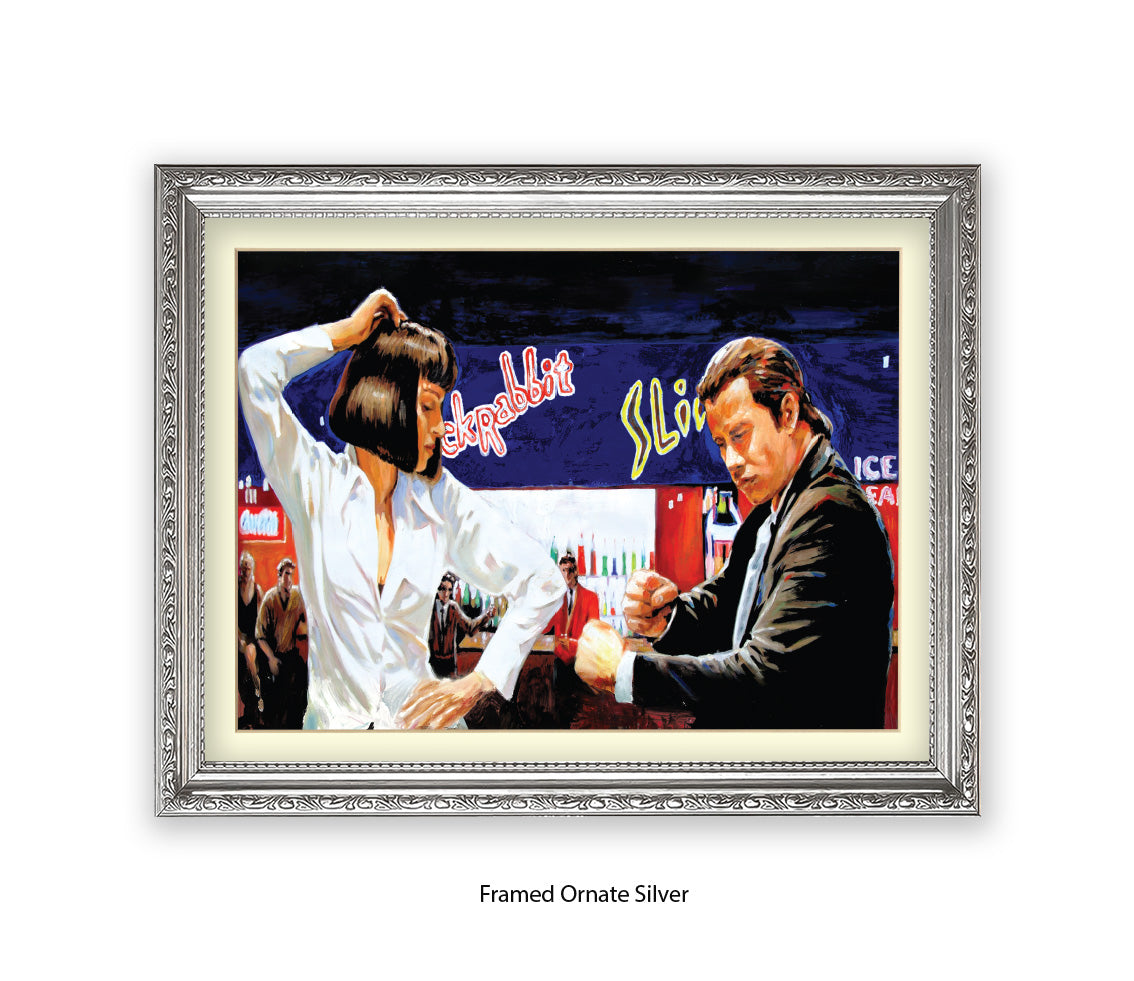 Pulp Fiction - Twist Contest - Michael Kozlov Art Print