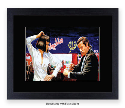 Pulp Fiction - Twist Contest - Michael Kozlov Art Print