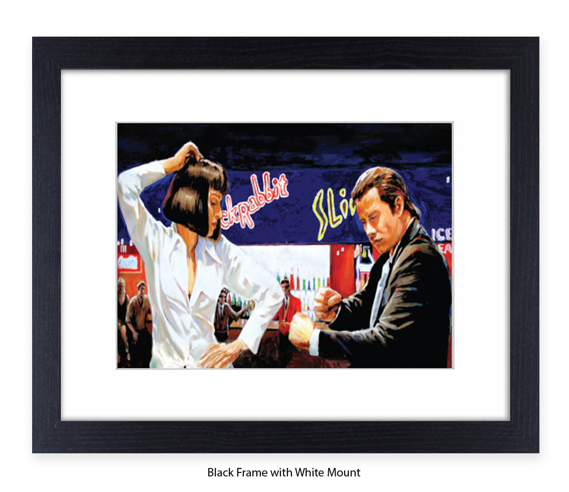 Pulp Fiction - Twist Contest - Michael Kozlov Art Print