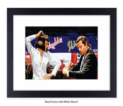 Pulp Fiction - Twist Contest - Michael Kozlov Art Print