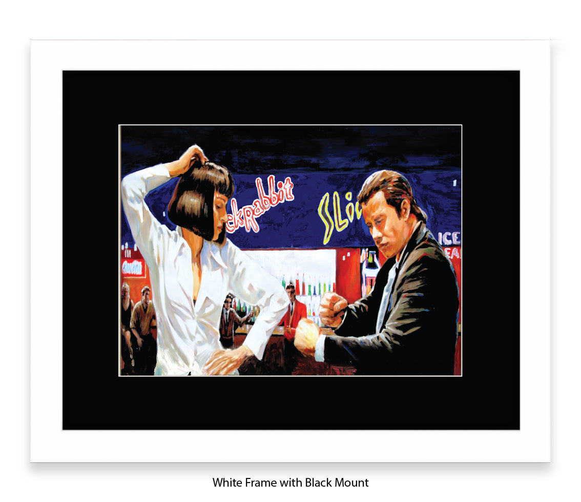 Pulp Fiction - Twist Contest - Michael Kozlov Art Print
