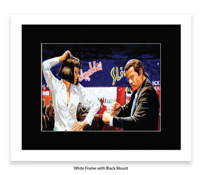 Pulp Fiction - Twist Contest - Michael Kozlov Art Print