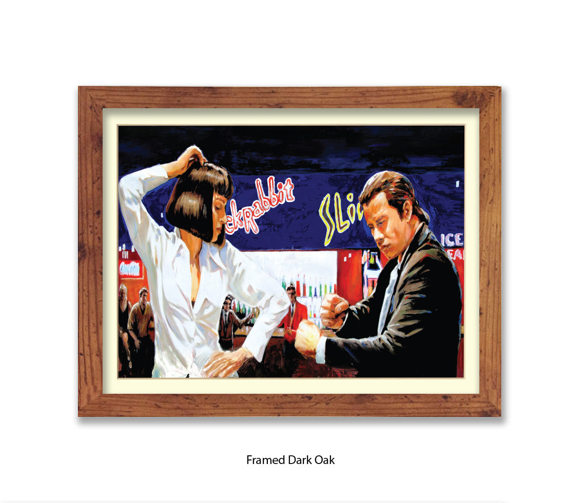 Pulp Fiction - Twist Contest - Michael Kozlov Art Print