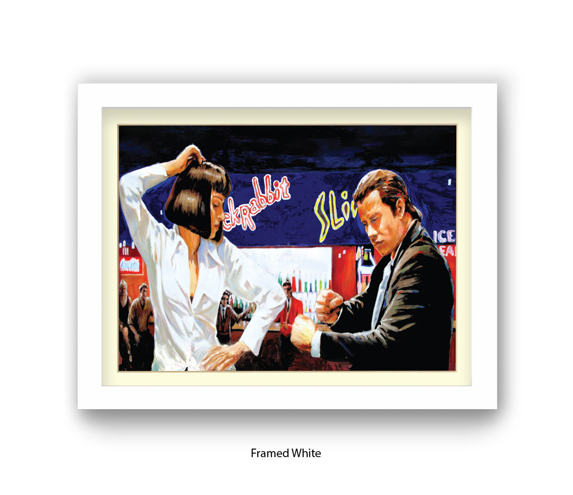 Pulp Fiction - Twist Contest - Michael Kozlov Art Print