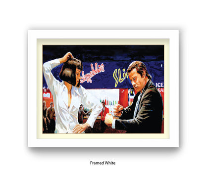 Pulp Fiction - Twist Contest - Michael Kozlov Art Print