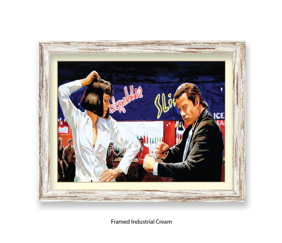 Pulp Fiction - Twist Contest - Michael Kozlov Art Print