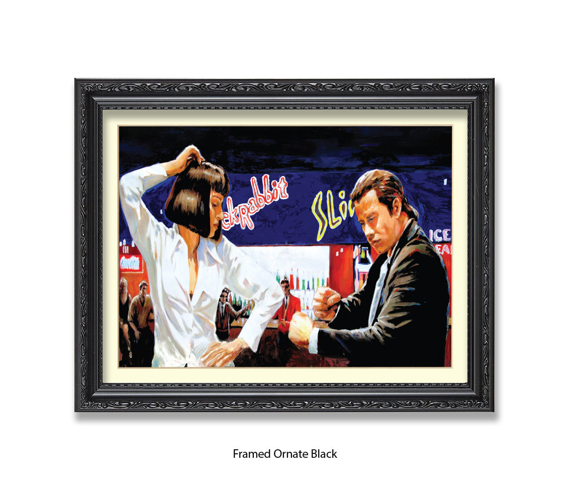 Pulp Fiction - Twist Contest - Michael Kozlov Art Print