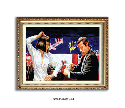 Pulp Fiction - Twist Contest - Michael Kozlov Art Print