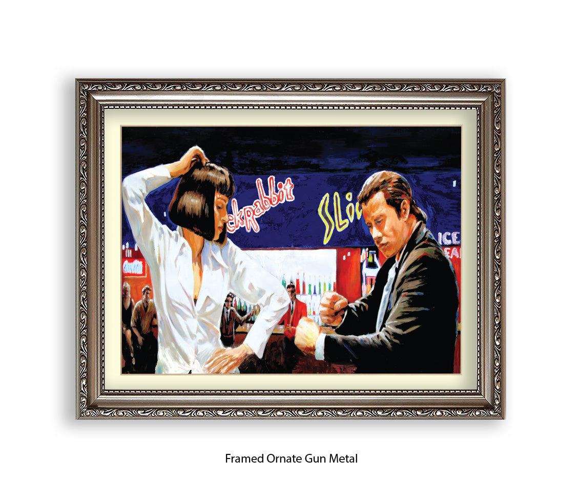 Pulp Fiction - Twist Contest - Michael Kozlov Art Print