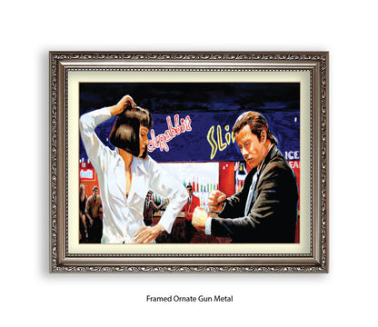 Pulp Fiction - Twist Contest - Michael Kozlov Art Print