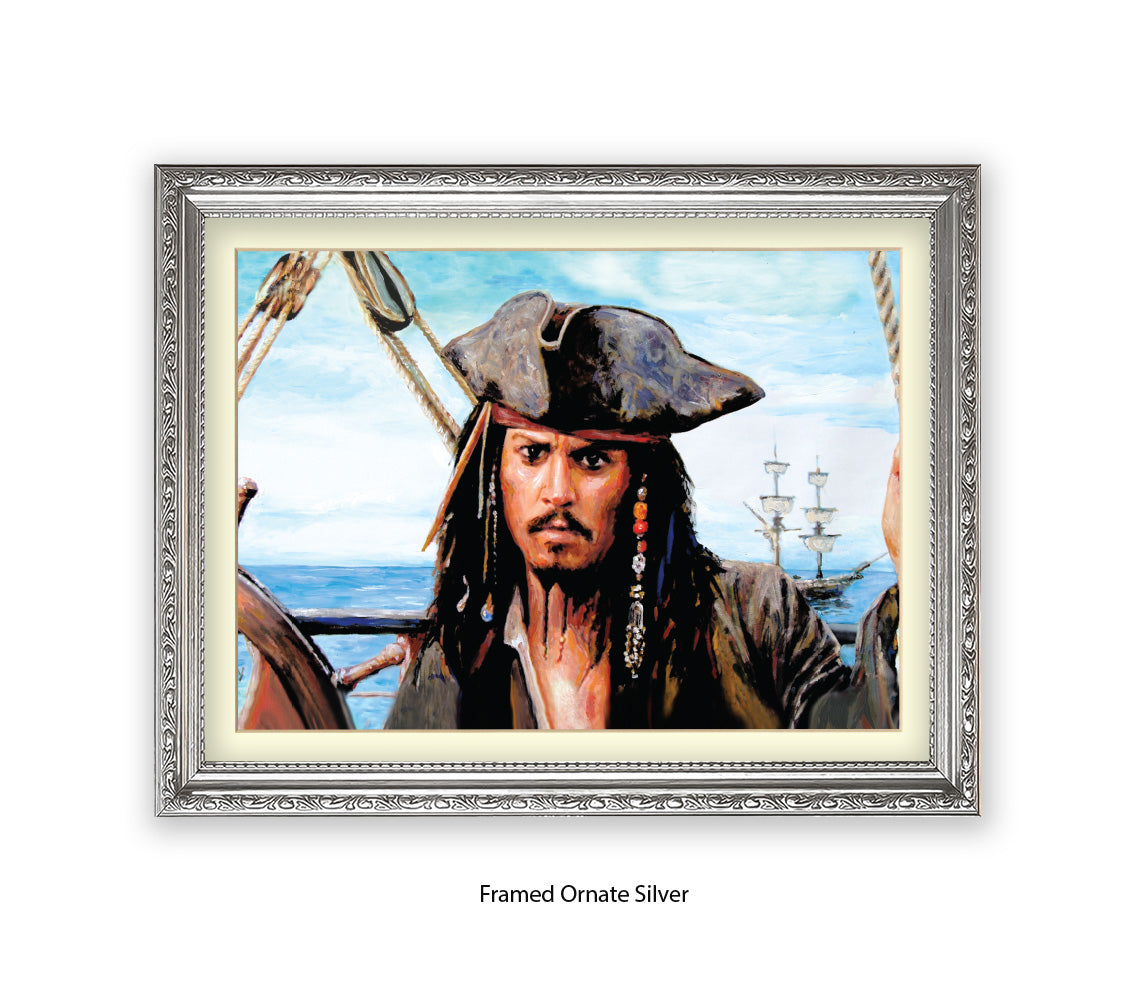 Pirates Of The Carribean - Michael Kozlov Art Print
