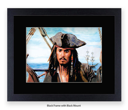 Pirates Of The Carribean - Michael Kozlov Art Print