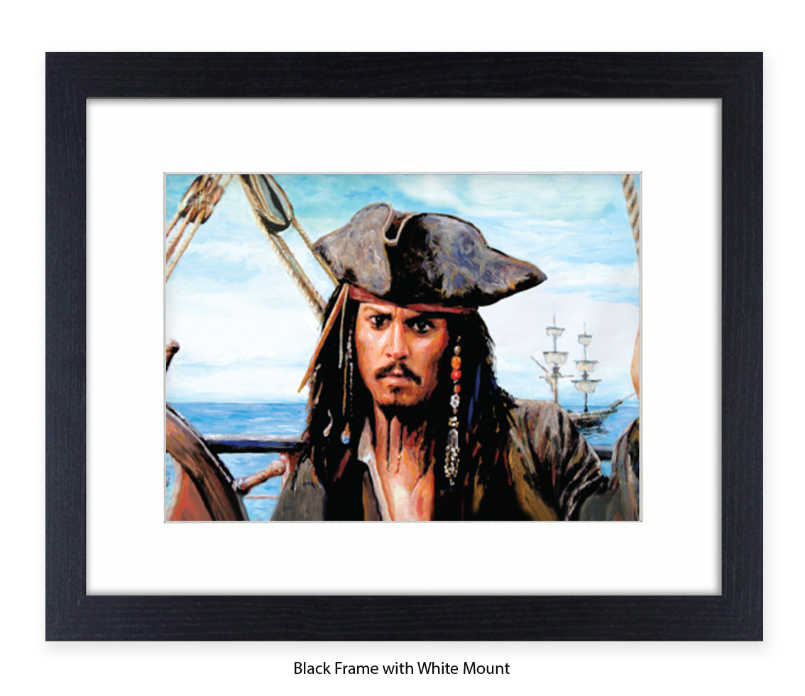 Pirates Of The Carribean - Michael Kozlov Art Print