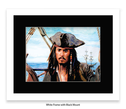 Pirates Of The Carribean - Michael Kozlov Art Print