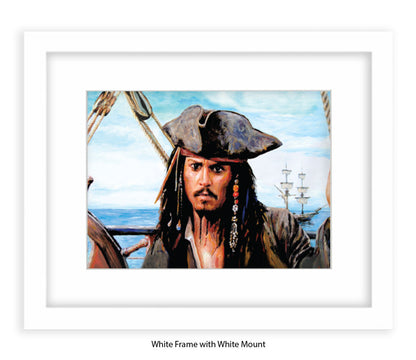 Pirates Of The Carribean - Michael Kozlov Art Print