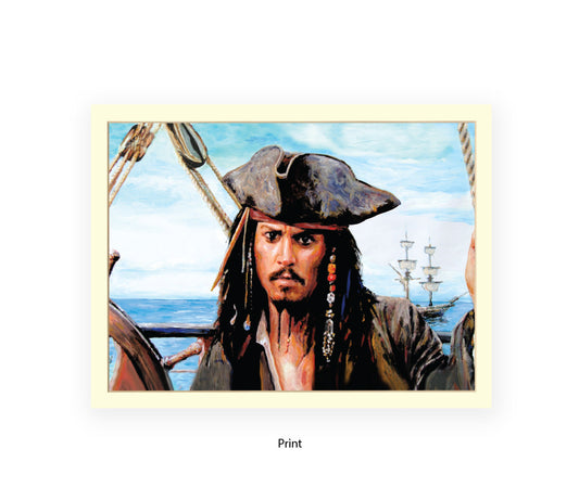 Pirates Of The Carribean - Michael Kozlov Art Print