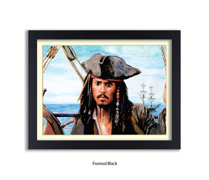 Pirates Of The Carribean - Michael Kozlov Art Print