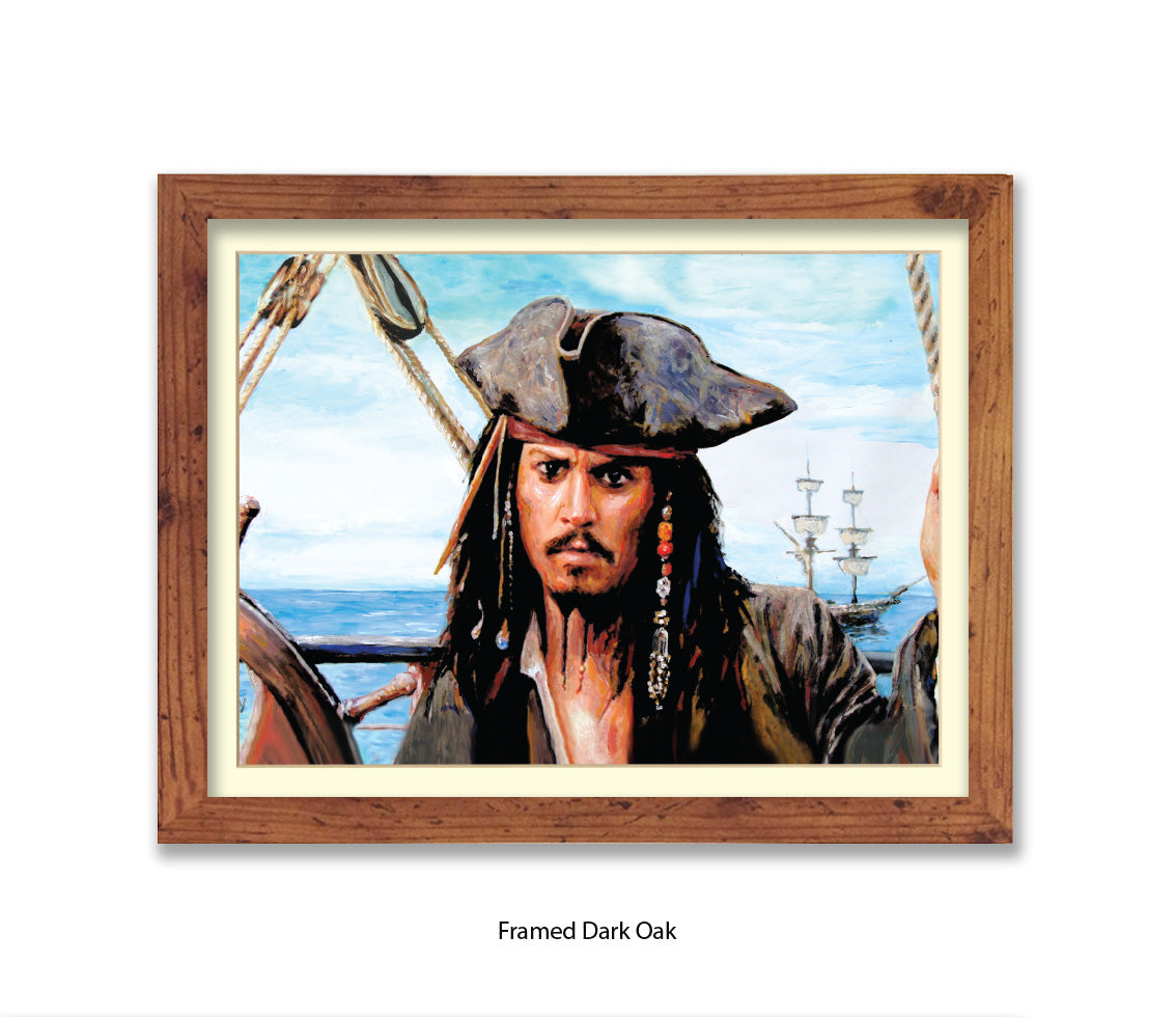 Pirates Of The Carribean - Michael Kozlov Art Print