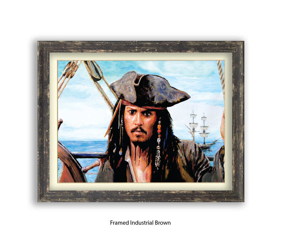 Pirates Of The Carribean - Michael Kozlov Art Print