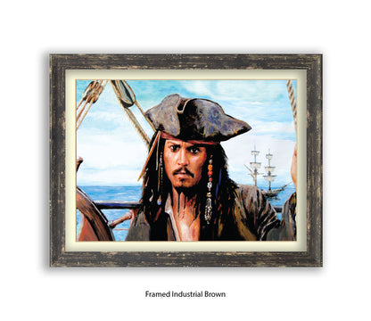 Pirates Of The Carribean - Michael Kozlov Art Print