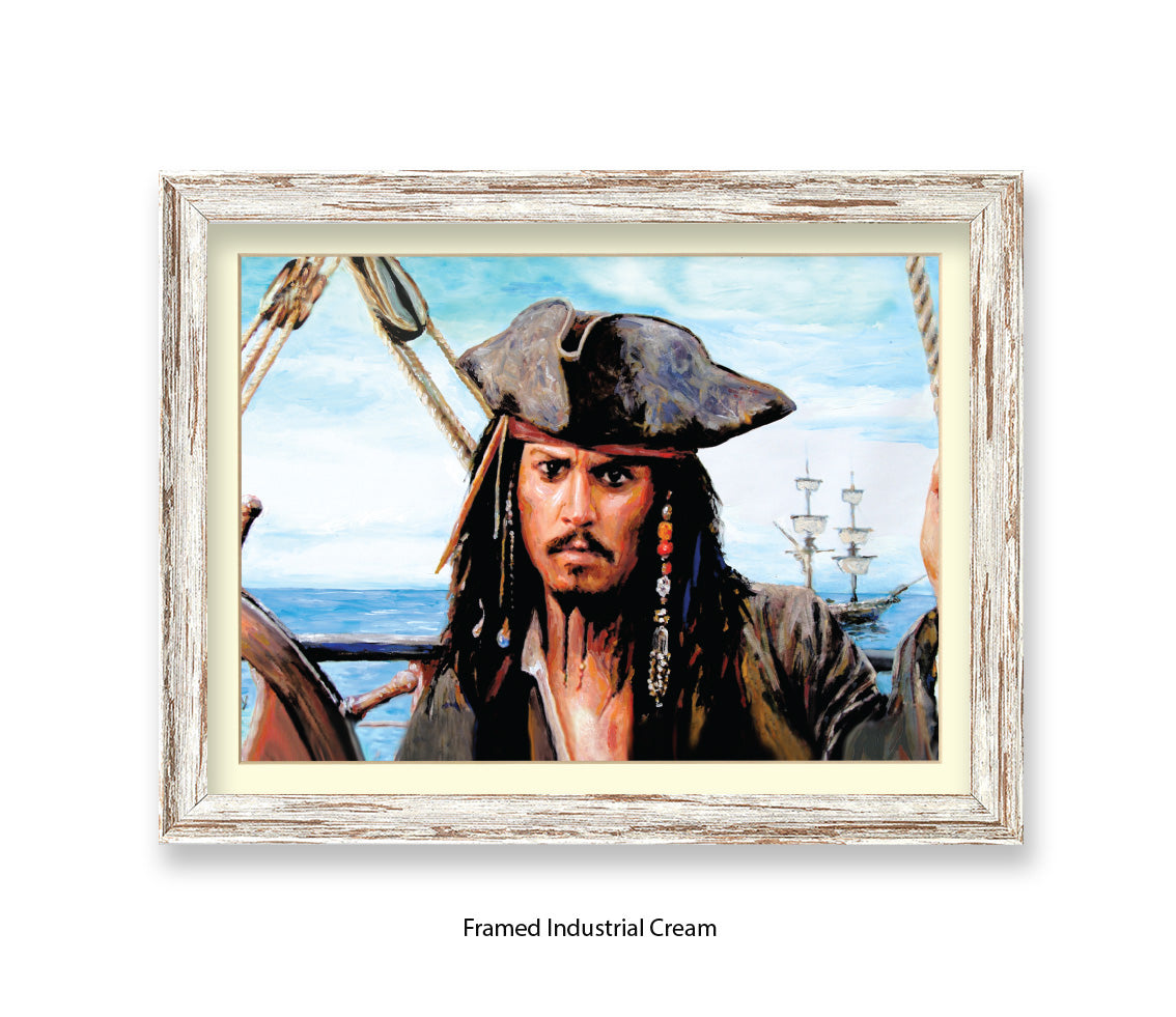 Pirates Of The Carribean - Michael Kozlov Art Print