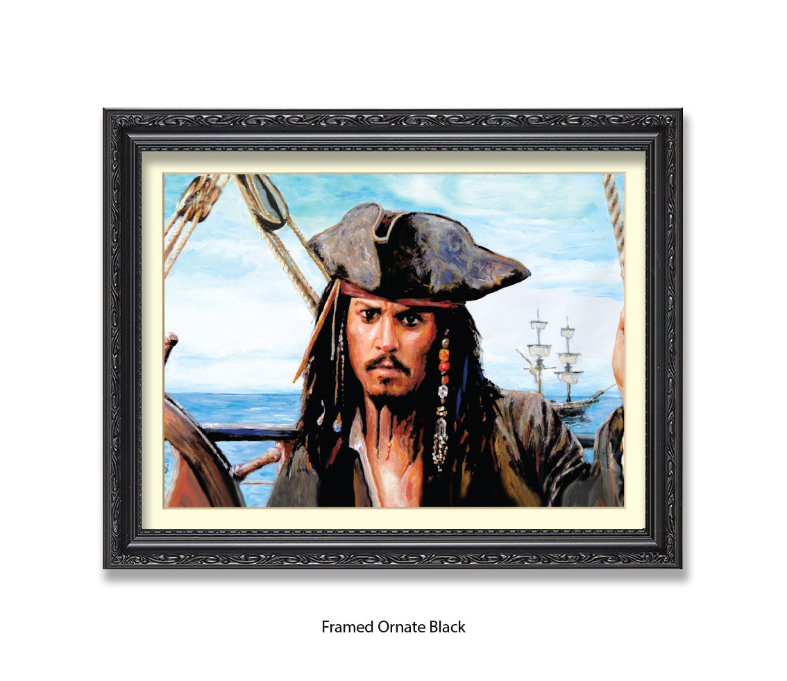 Pirates Of The Carribean - Michael Kozlov Art Print