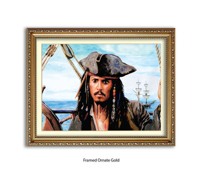 Pirates Of The Carribean - Michael Kozlov Art Print