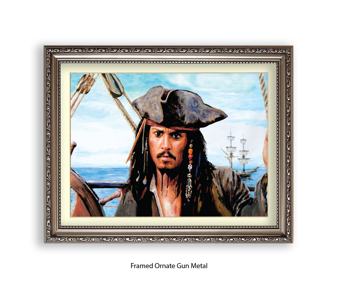 Pirates Of The Carribean - Michael Kozlov Art Print