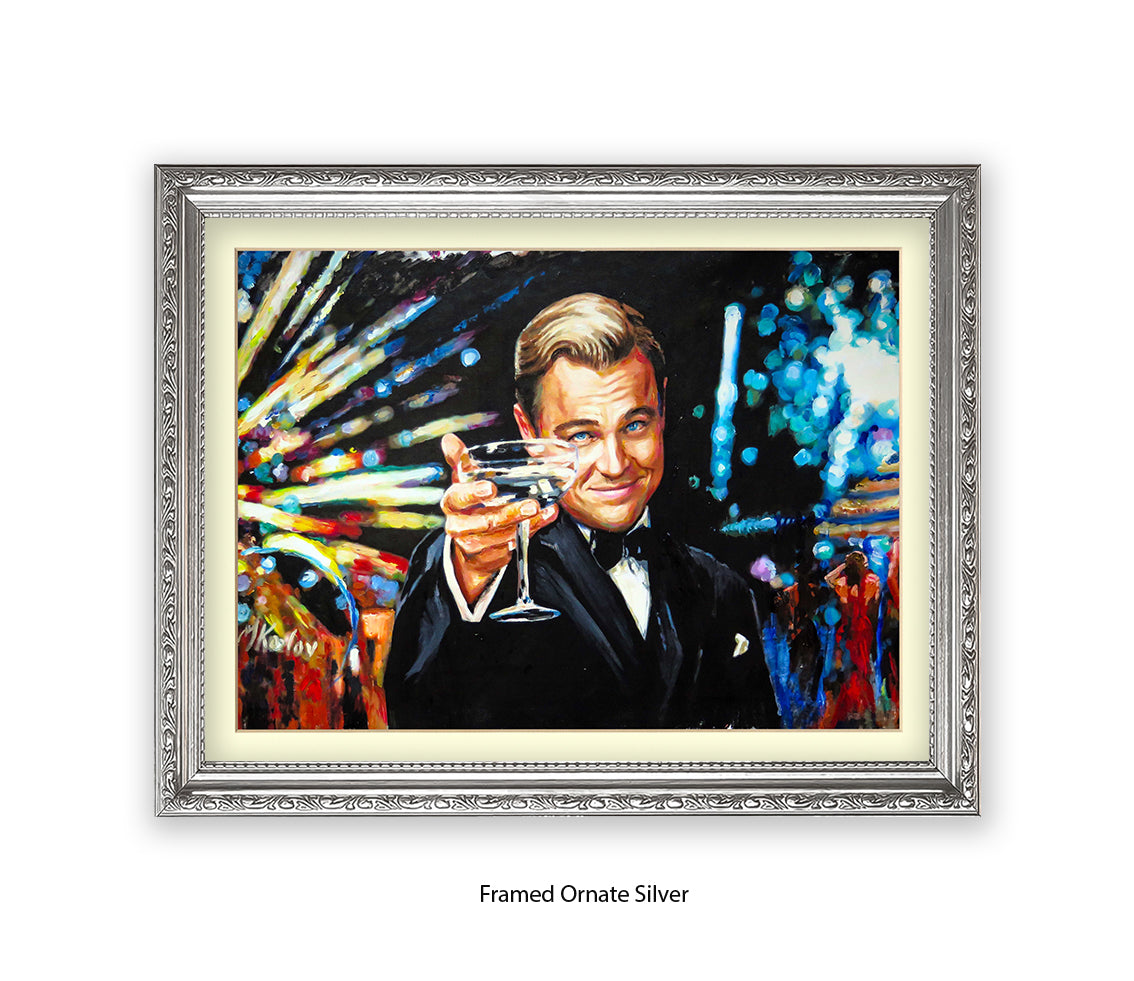 Great Gatsby - Leonardo Di Caprio- Michael Kozlov Art Print