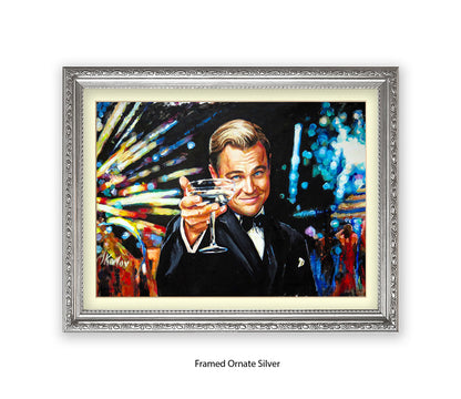 Great Gatsby - Leonardo Di Caprio- Michael Kozlov Art Print