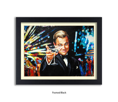Great Gatsby - Leonardo Di Caprio- Michael Kozlov Art Print