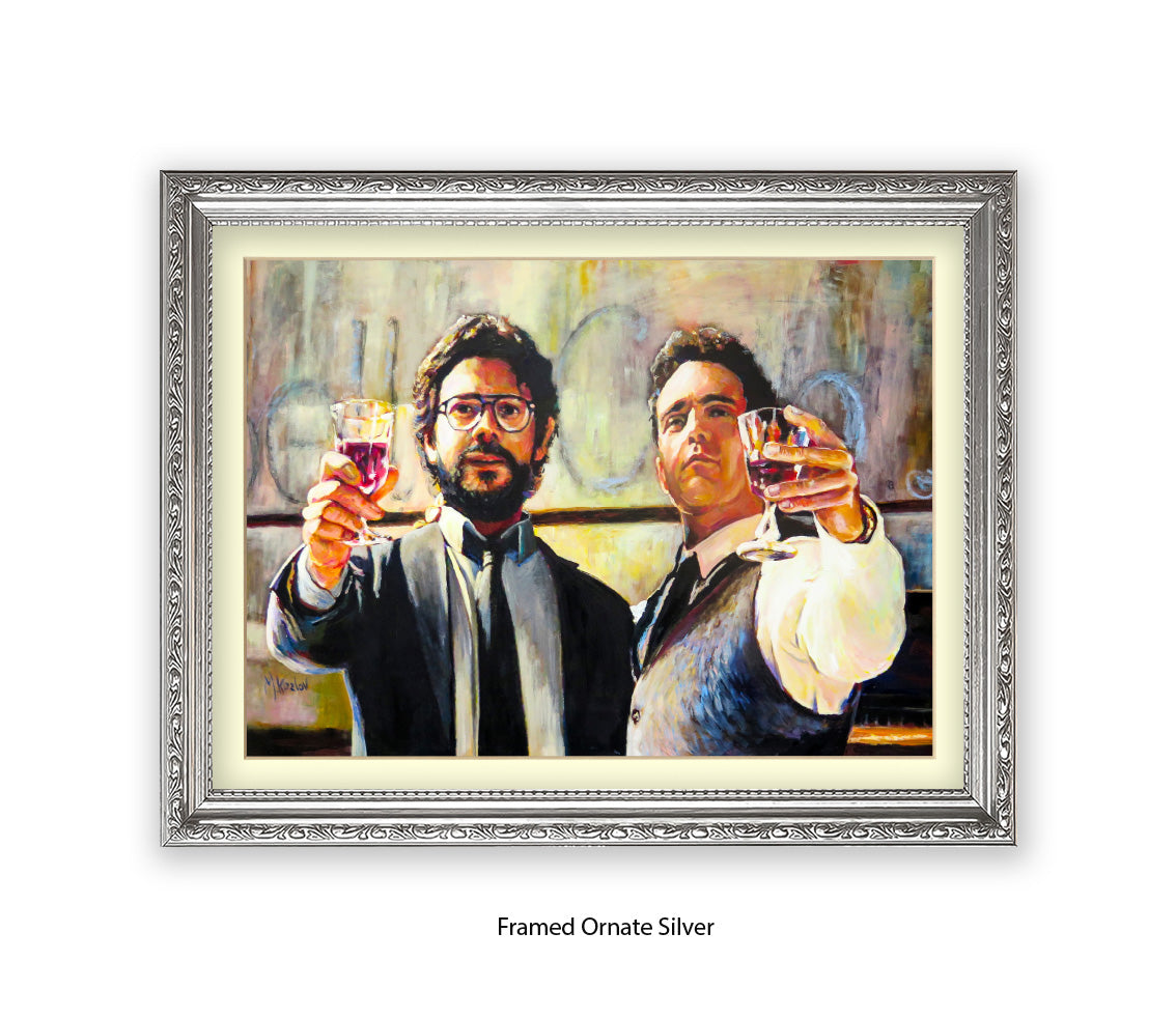 Money Hiest - Michael Kozlov Art Print
