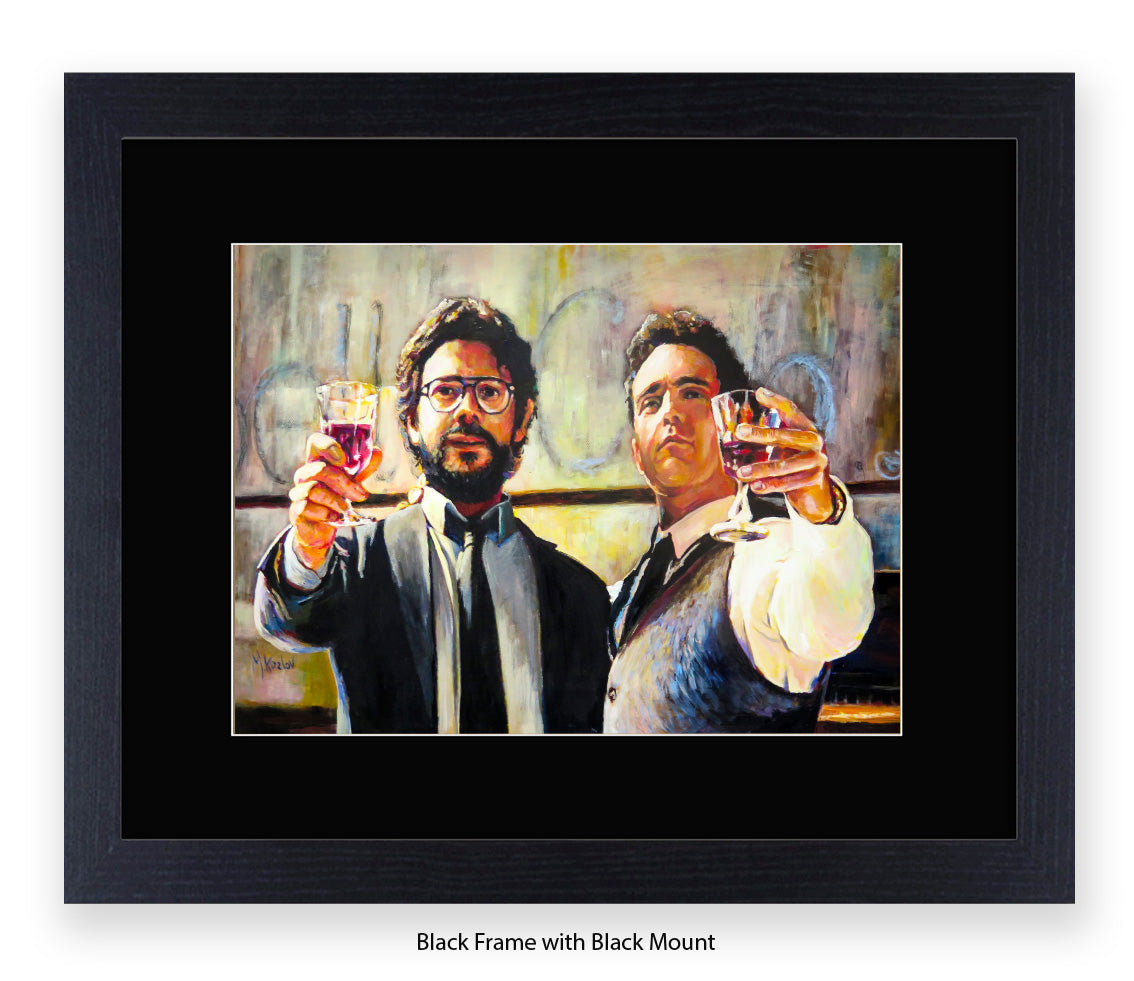 Money Hiest - Michael Kozlov Art Print