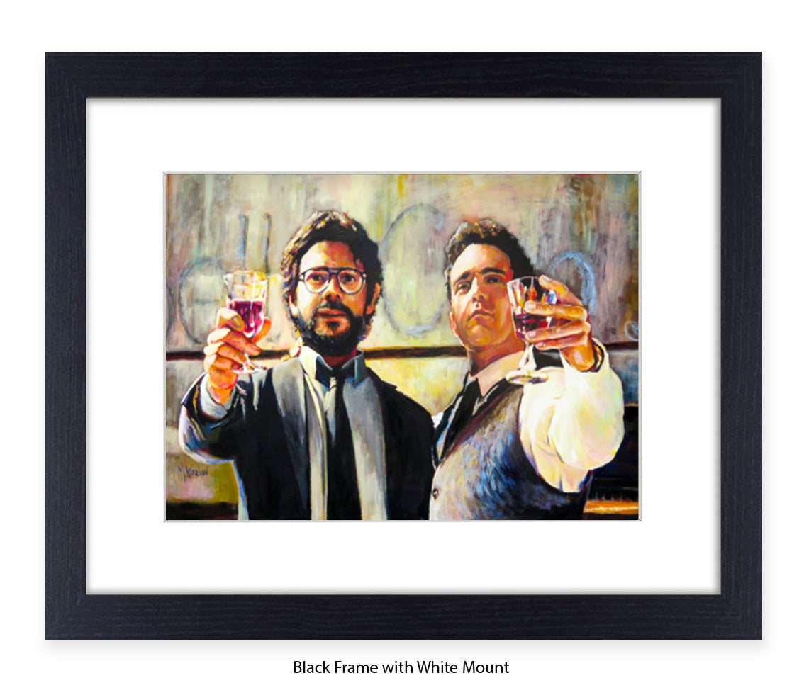Money Hiest - Michael Kozlov Art Print