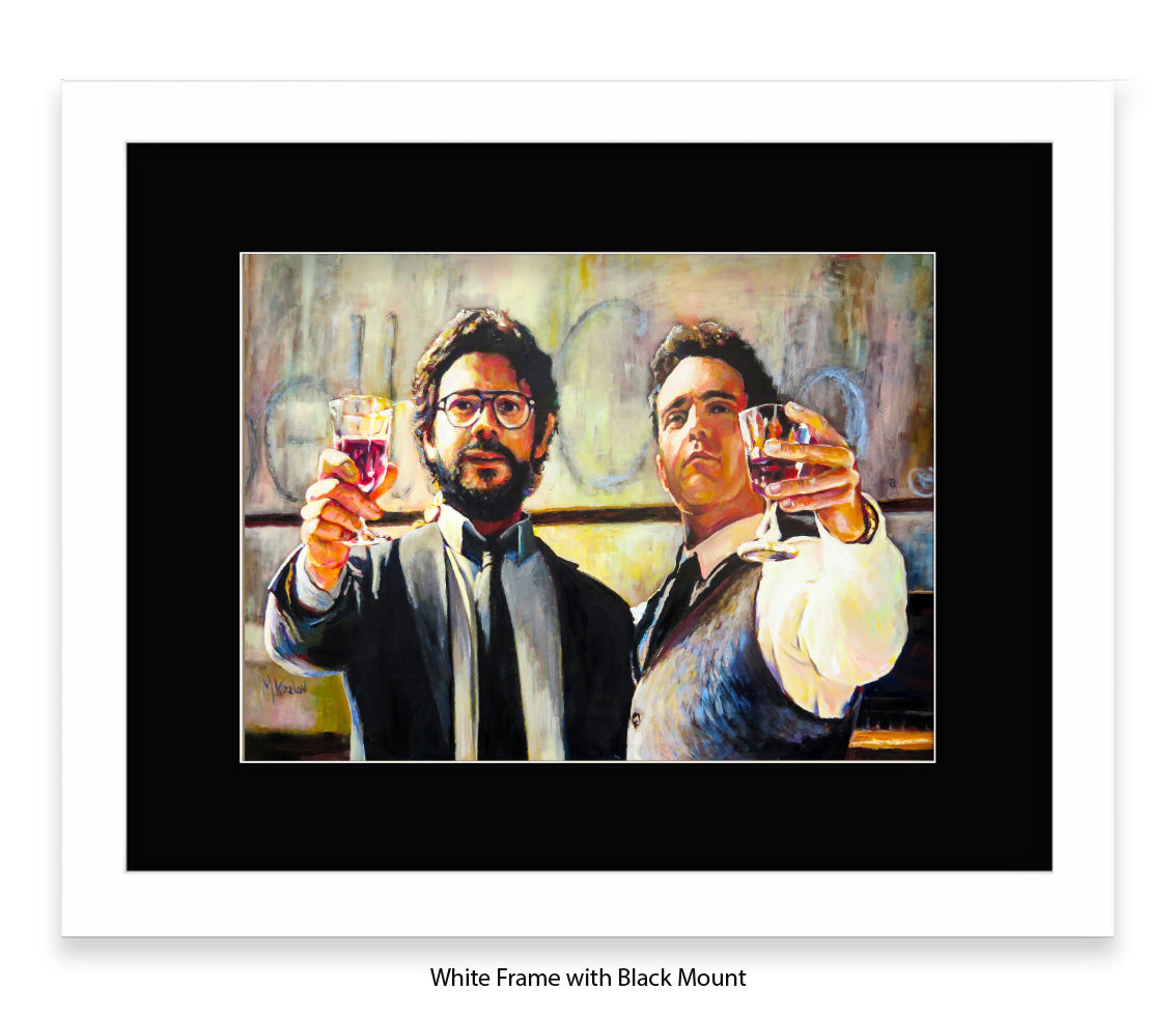 Money Hiest - Michael Kozlov Art Print