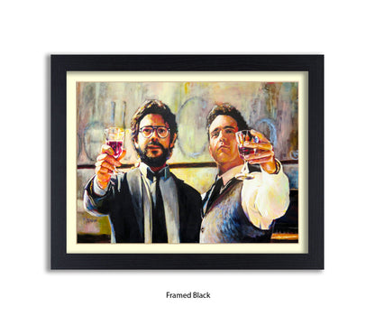 Money Hiest - Michael Kozlov Art Print