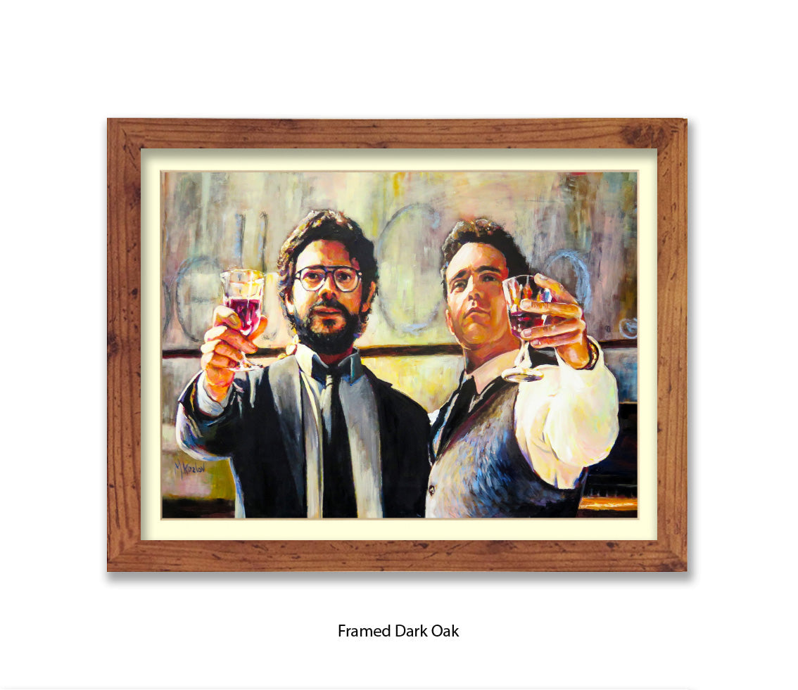 Money Hiest - Michael Kozlov Art Print