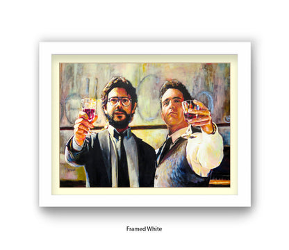 Money Hiest - Michael Kozlov Art Print