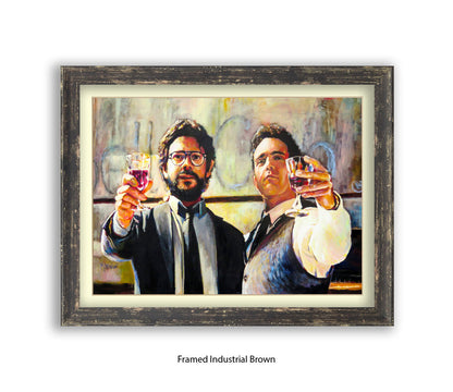 Money Hiest - Michael Kozlov Art Print