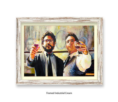 Money Hiest - Michael Kozlov Art Print