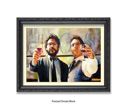 Money Hiest - Michael Kozlov Art Print
