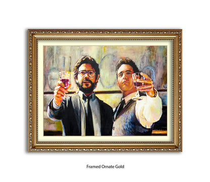 Money Hiest - Michael Kozlov Art Print