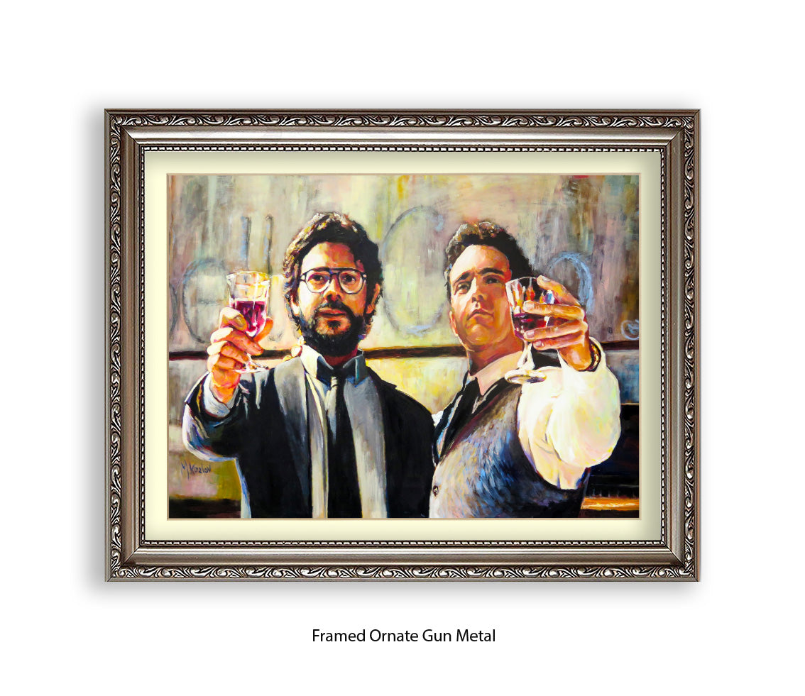 Money Hiest - Michael Kozlov Art Print