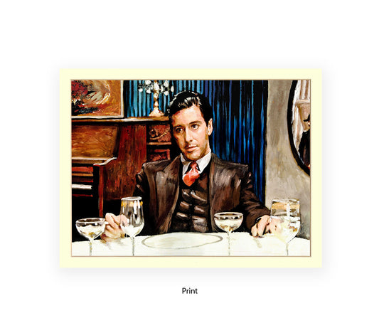 Godfather - Michael Corleone - Michael Kozlov Art Print