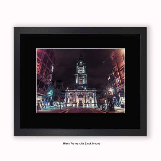 Glasgow St George's Tron - Colour - Mounted & Framed Art Print