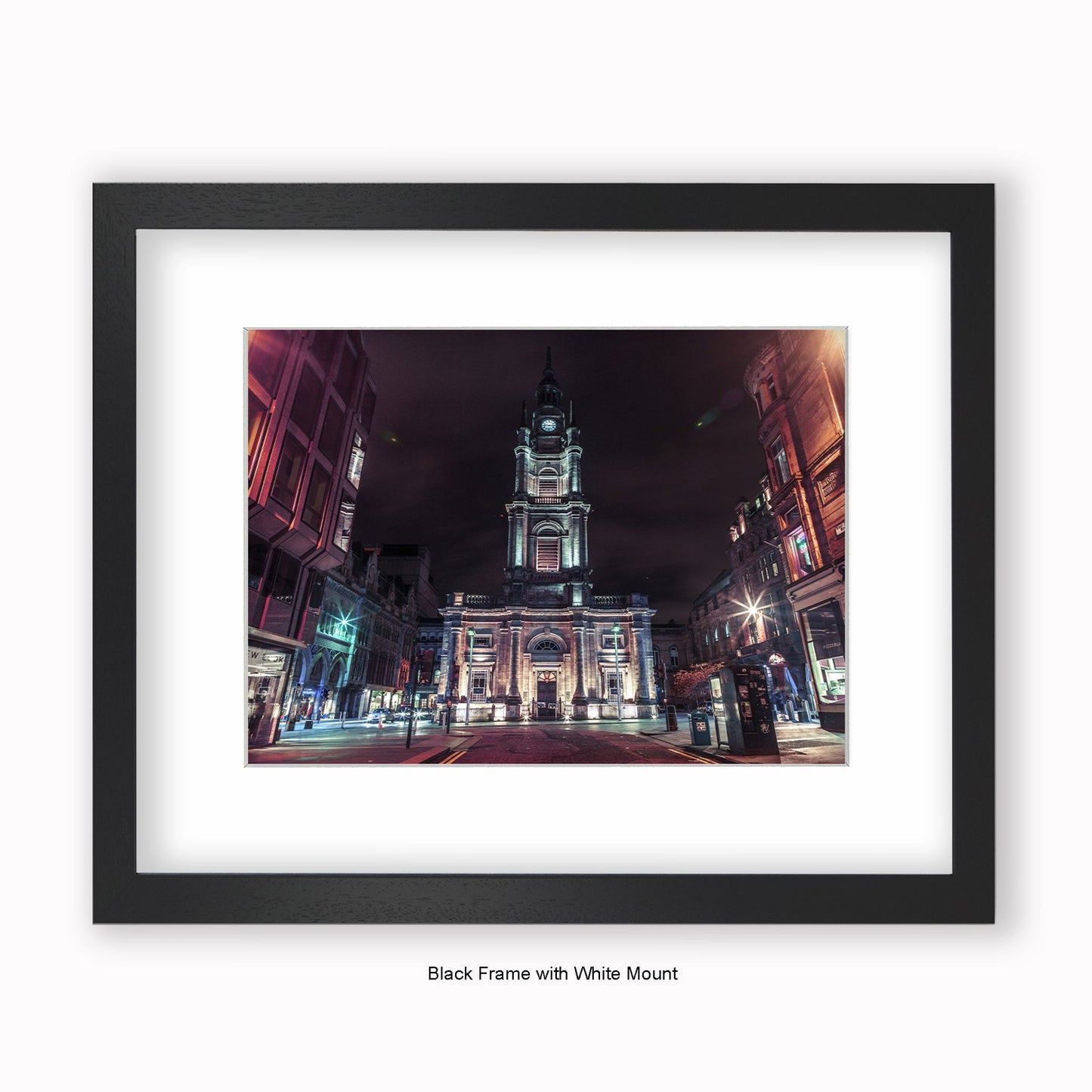 Glasgow St George's Tron - Colour - Mounted & Framed Art Print